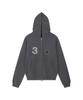 The Coldest Moment Tcm 3 Stitch Hooded Zip-Up (Dark Gray)