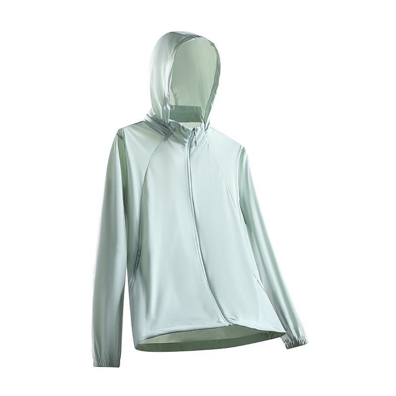 Summer UPF50+ Couples  Hooded Sun Protection Jacket - Women s Ice Silk  Men s Quick-Dry Outdoor Skin Clothing 3XL