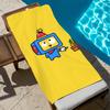 H-hIKUN cute Towel Beach Quick Dry Soft Pool Towels Gift for Travel Gym Shower Camping sports