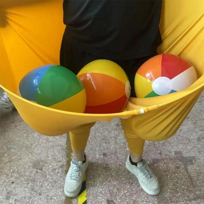 Granny Pants Yard Game Outdoor Game With Bouncy Balls Recreational Tossing Games Team Relay Family Reunion Party Field Game Set