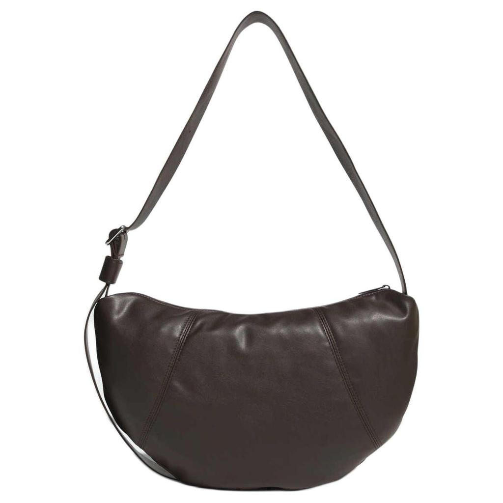 Adidas Originals Polyurethane Shoulder Bag Medium Unisex Dark/Light Brown KQ5551
