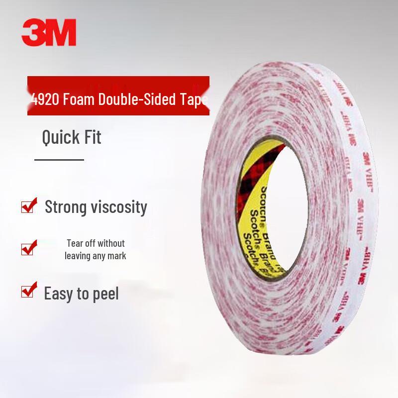 3M 4920 Strong High-Temp Foam Double-Sided Tape