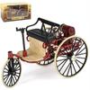 1/12 1886 Vintage Classic Car No.1 Alloy Car Model Simulation Tricycle Toy for Children Gift Collection F499
