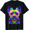 Yorkie Colorful Pop Art Portrait Yorkshire Terrier Owners T-Shirt