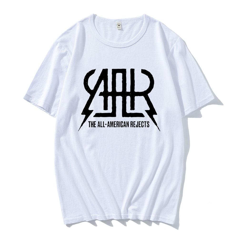 The All-American Rejects Logo Print T-shirt Cotton Short Sleeve Men/Women Tshirts Streetwear Street Style Graphic T Shirt