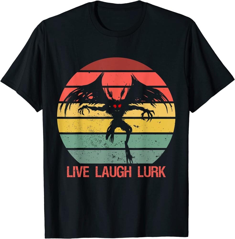 

New Limited Mothman Live Laugh Lurke Urban Legend Mythology T-Shirt Unisex T-Shirt XXXXL