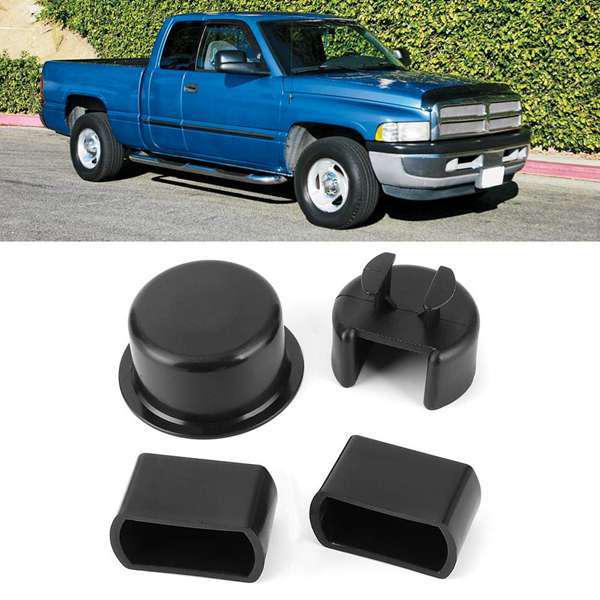 

Black ABS Car Door Hinge Pivot Shaft Bushing Set None
