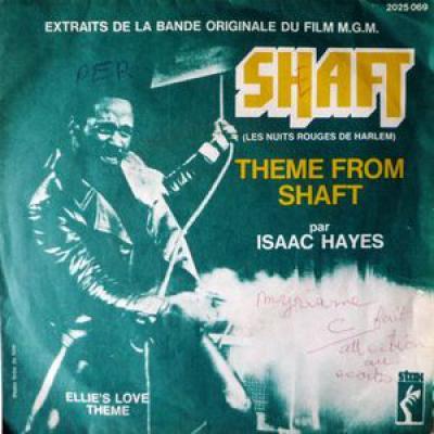 

7inch Record ISAAC HAYES - Theme From Shaft / Cafe´Regios 2025069 Stax 1971 France Soul/Funk Used