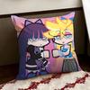 Anime Ppanty and stocking Cushion Cover Reversible Soft Durable Pillow Cover Home  Car MultiScene Use for Daily Comfort