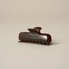 Nord Logo Hair Clip Brown