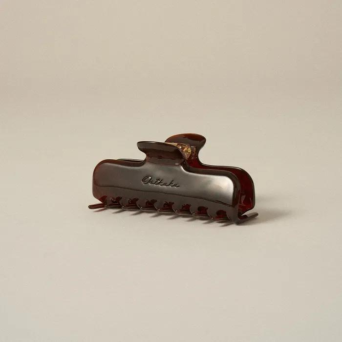 Nord Logo Hair Clip Brown