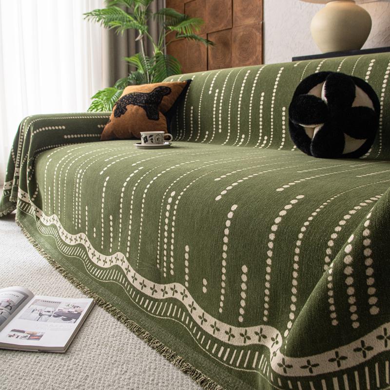 Thicken Sofa Covers Nordic Solid Color Anti-slip Couch Protector Slipcover Chair Blanket for Living Room Decor Accessories