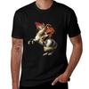 Napoleon überquert die Alpen T-Shirt Sportlich Lässig Atmungsaktives T-Shirt