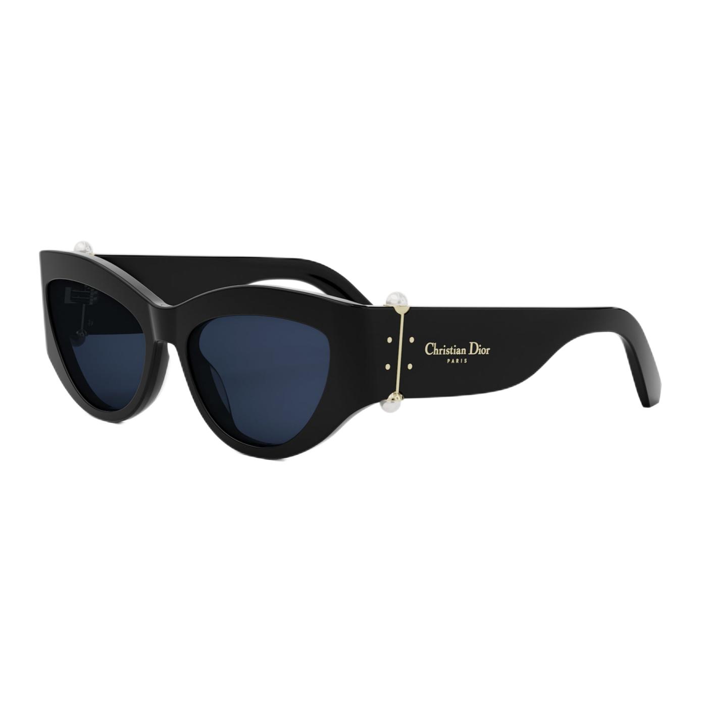 

Dior Original Design Acetate Cat Eye Sunglasses Men sunglasses Black DIORTRIBALESB1I 55,Black