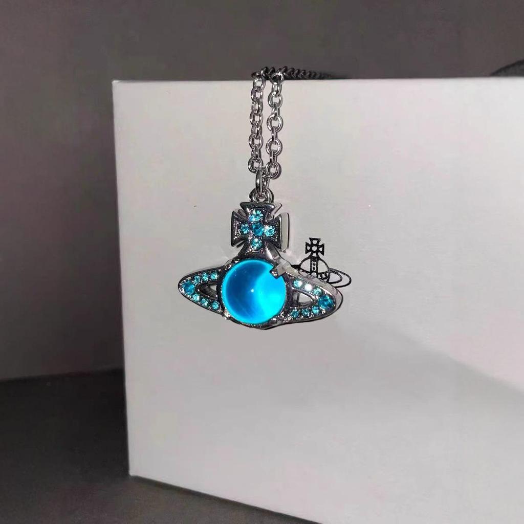 Rotatable Bead Necklace & 925 Silver Stud Earrings Inspired by Empress Dowager Cixi