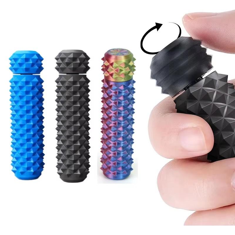 Little Ouchies Fidget Spiky Sensory Toys Color Stress Relief Grippie Stim Keychain Stimming Positive Gift 3D Carry Mini Lightweight Portable Cute