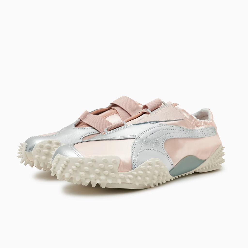 Puma Mostro Power & Grace Comfortable Trendy Lace-Up Ballet Creeking Low-Top Training Shoes Women Sneaker Pink 399827-01