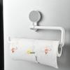 Kitchen No-Drill Cabinet Paper Towel & Wrap Rack