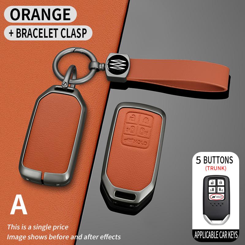 Etui na kluczyk Honda do Civic dziesiątej generacji, Accord, Crown, XR-V, CR-V, Vezel, Haoying, Lingpai - Ochronna obudowa i stylowa klamra.