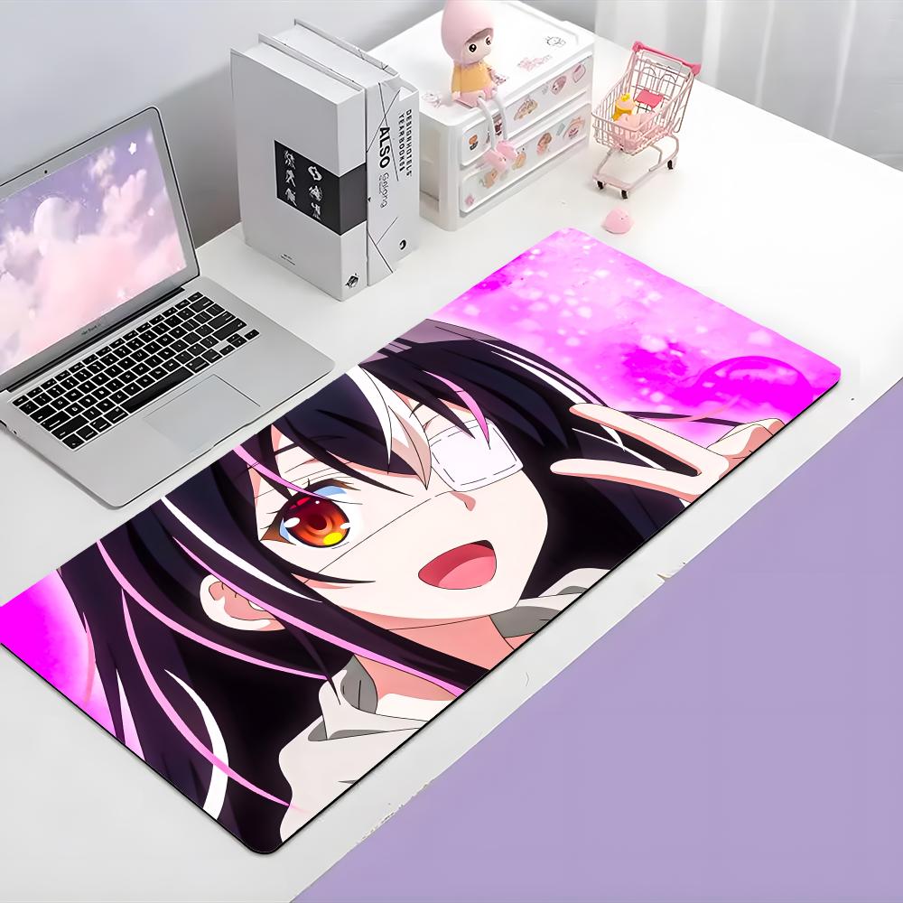 Cute Fresh Anime AAkebis Sailor Uniform Mouse Pad Large Gaming Mousepad With Thick Stitched Edge NonSlip Desk Mat