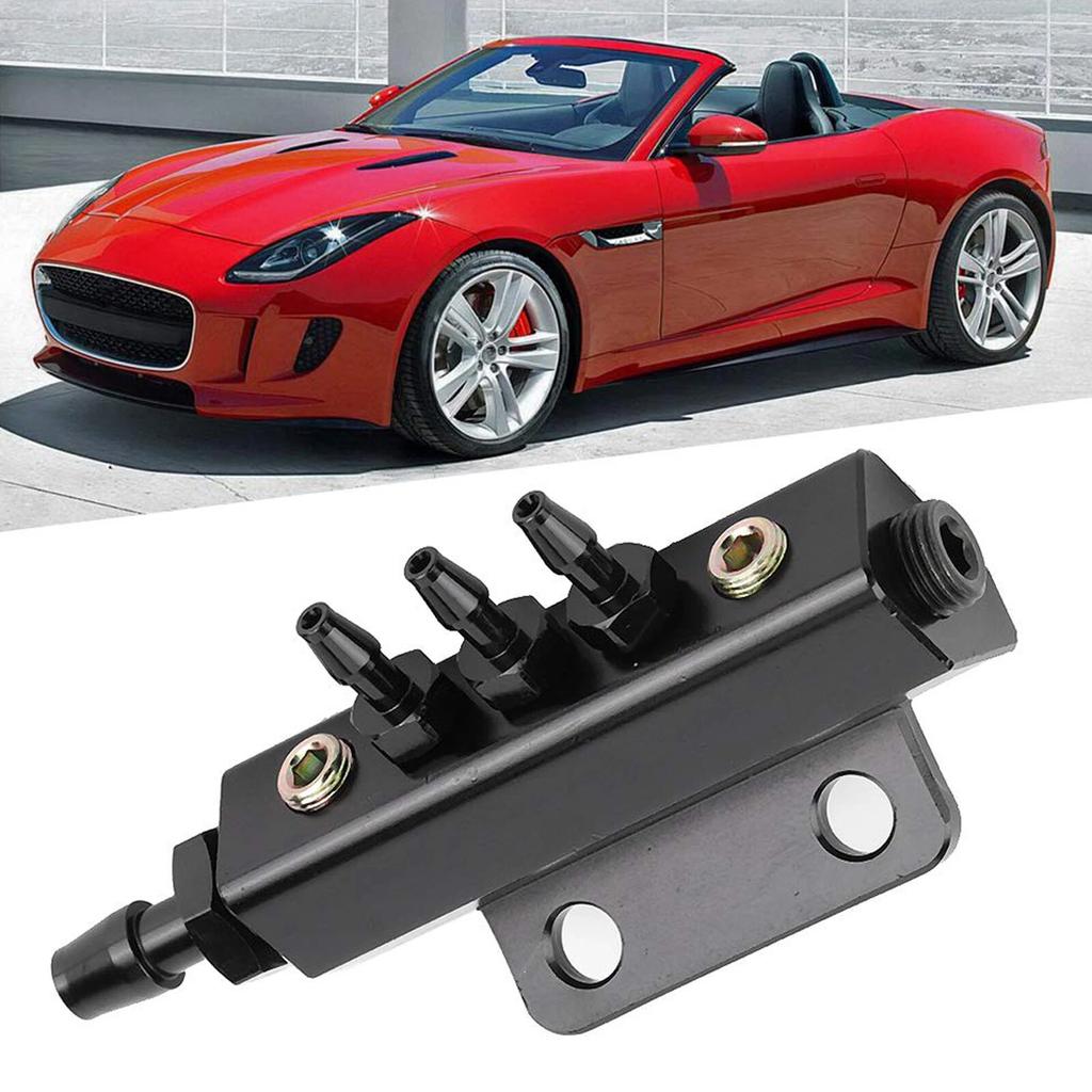 5 Port Car Vacuum Block Intake Manifold Kit Fuel Gas Wastegate Turbo Boost