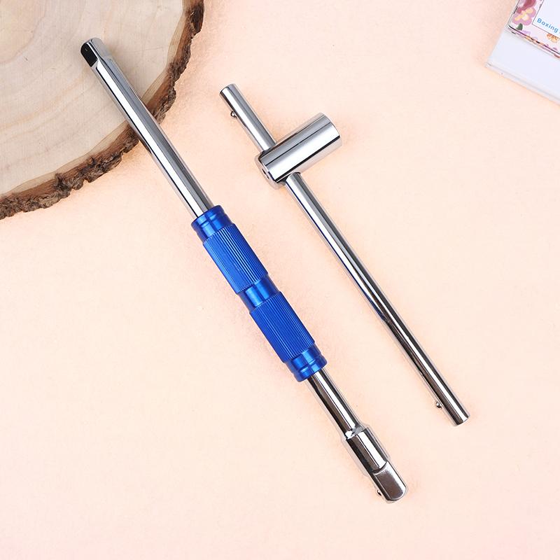 Multifunctional T-Handle Socket Wrench Set, Interchangeable Sockets And Lever Bar, Easy To Use Hand Tool For Repair Work