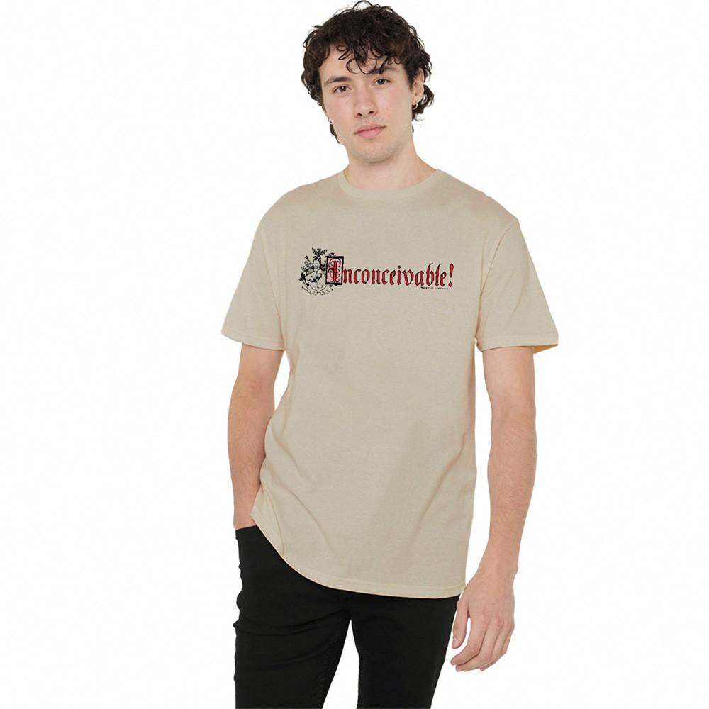 Princess Bride Vizzini Crest T-Shirt S-3XL Sand S