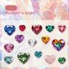 30 Pcs INS Cartoon Gemstone Sticker Pack Scrapbooking Material DIY Decorative Diary Album Aesthetic Stationery Labels Stickers