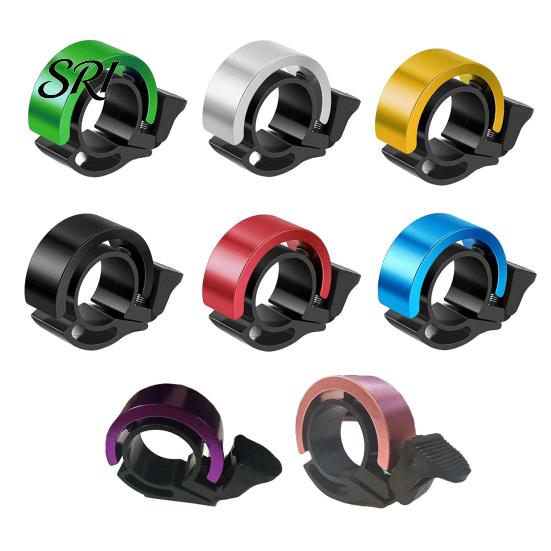 Campanello Leggero per Bicicletta Manubrio Bicicletta Suono Nitido Forte Universale Manopola Impugnatura Strada Montagna Lega di Alluminio Accessori Allarme Accessorio