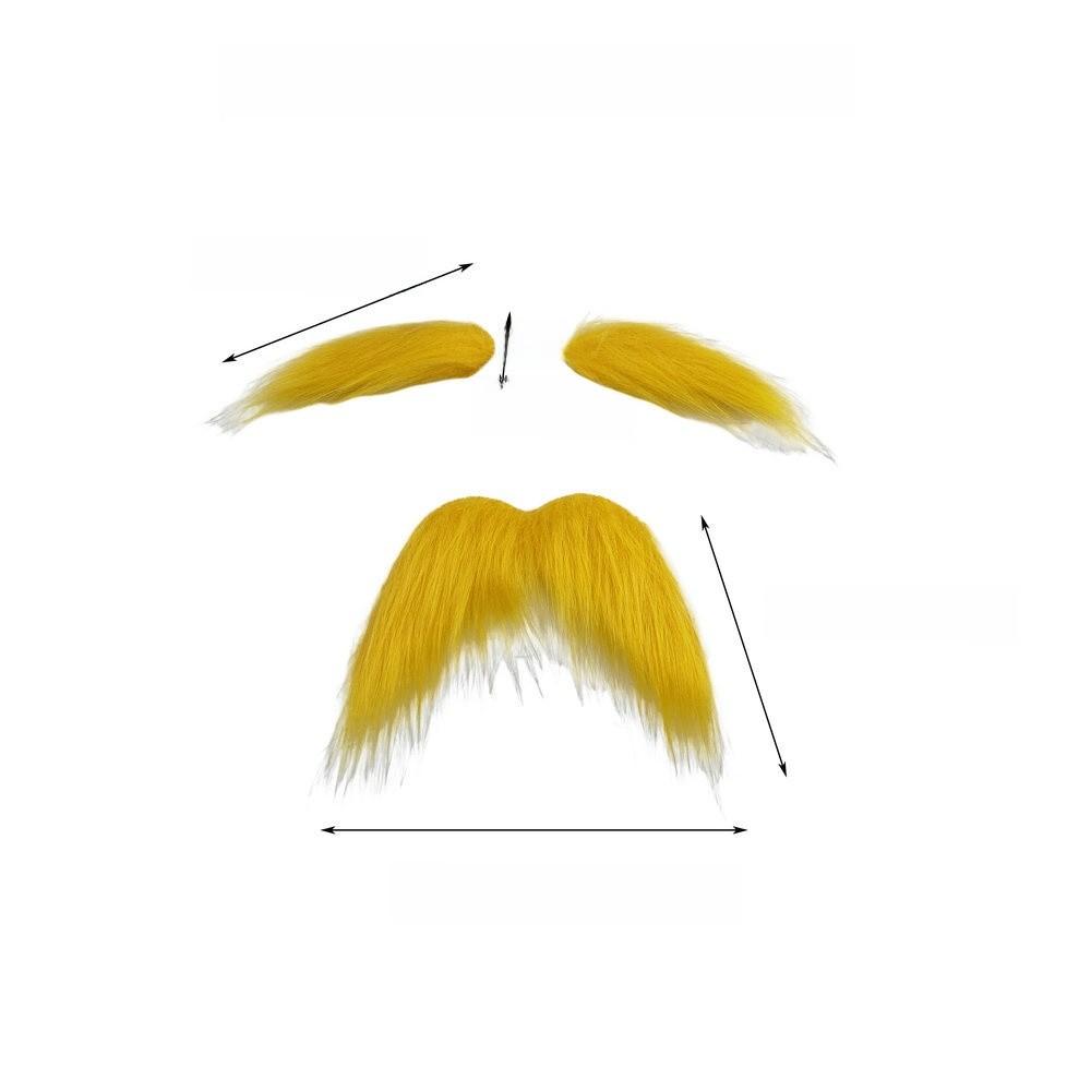 

Cosplay Beard Prop For Party Costume With Fabric Material For Fun Dress Up 13cm