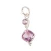 Pietra Preziosa Morganite Gioielli in Argento Sterling 925 Ciondolo Fatto a Mano 1,60" Regalo Donna PP-9-12