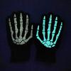 Glowing Hand Claw Gloves Full Finger Gloves Adult Unisex Gothic Knitting Gloves