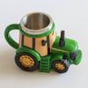 Funny Truck Coffee Cup Mug Handcrafted Durable Semi-trailer Shaped Ceramic Decorations for Men Women Truck Driver Gifts