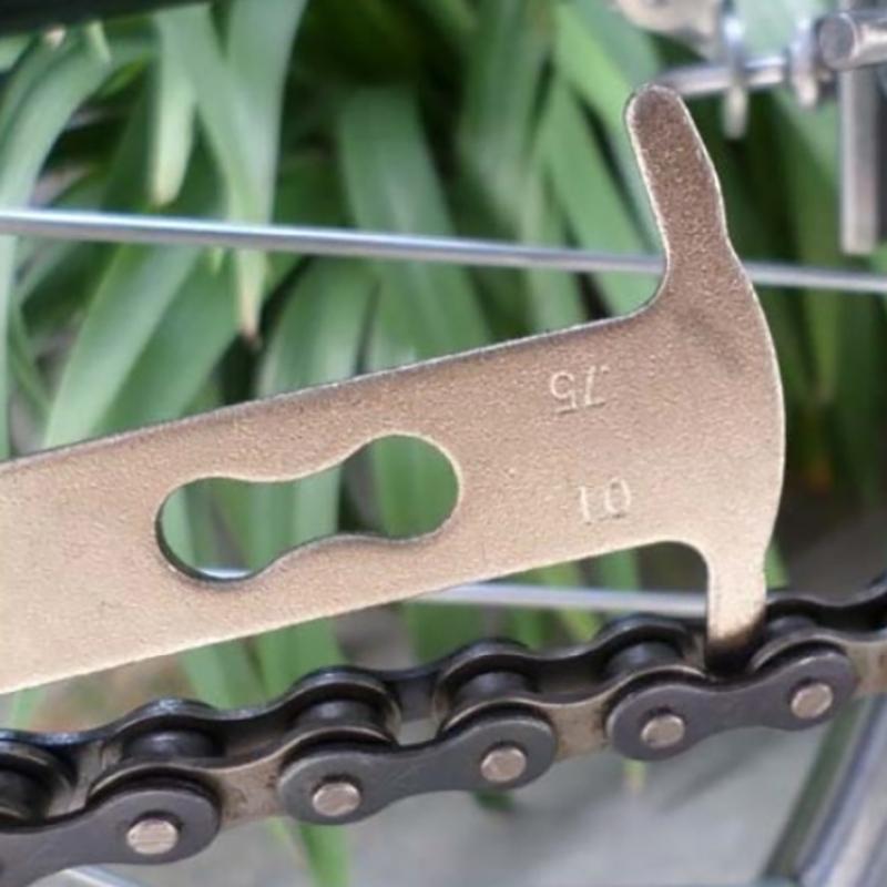 Bicycle Chain Test Caliper Highway Folding Bicycle Mountain Bike Chain Wear Replacement Detection Card Rail Tool