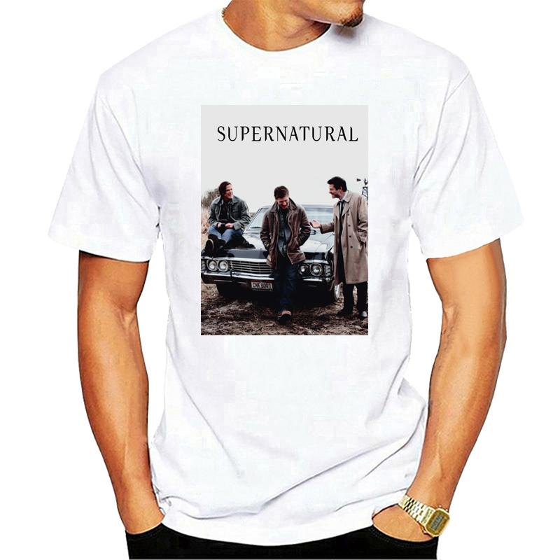 Supernatural Winchester Jensen Ackles Mens Ladies Tshirt Summer Fashion Funny Highquality Printing Cotton Tee Shirts
