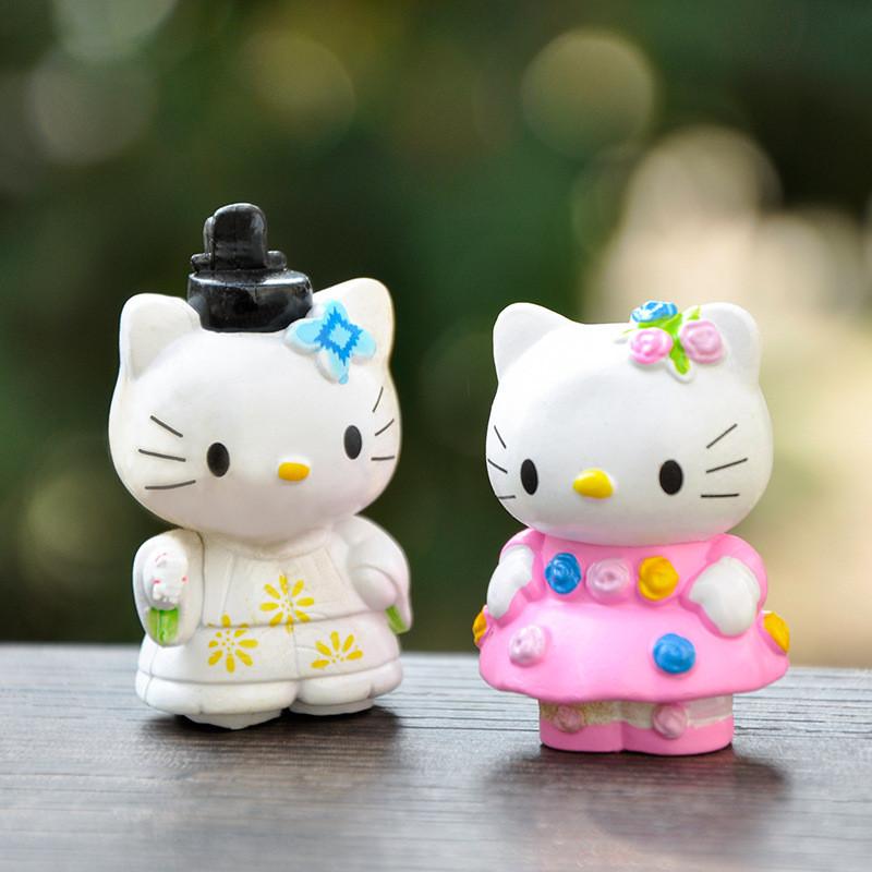 Kimono Dolls Cartoon Anime Accessories Desktop Toys Decorations