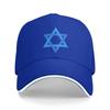 כובע שמש קז'ואל בייסבול ספורט כוכב דוד דגל ישראל ישראל כובע חיצוני