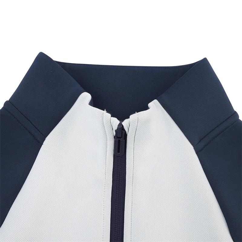 Li Ning Fashion Color Block Design Casual Comfortable Versatile Stand Collar Cardigan Sweatshirt Men Sweatshirt AWDVA85-1