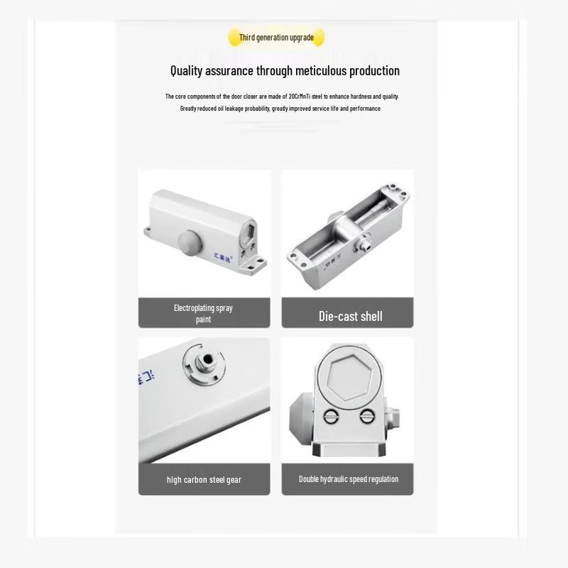 Automatic Hydraulic Silent Door Closer