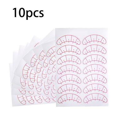 70 Paare Beauty-Tools Grafted Falsche Wimpern Wimpern Verlängerungspads Papierpflaster Unter Augen Make-up Tool