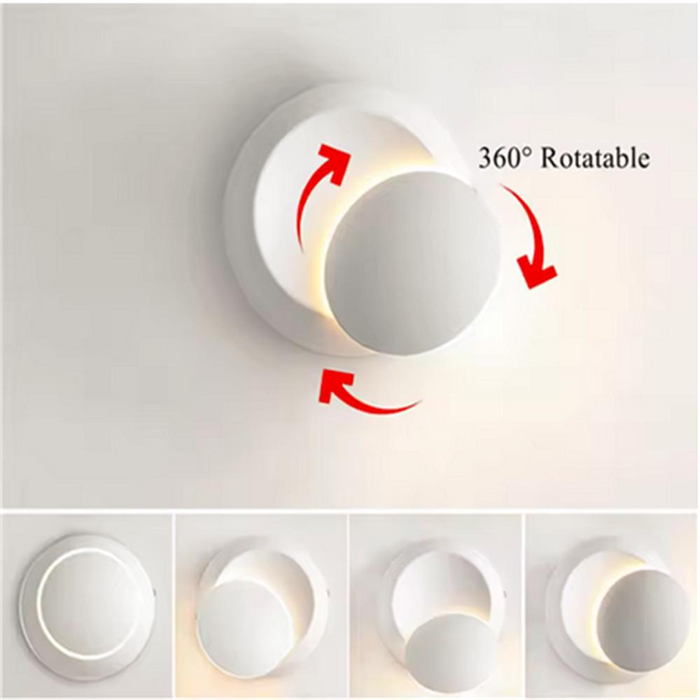 

LED Wall Lamp - 5W 3000K Modern - 360° Rotatable Home Light