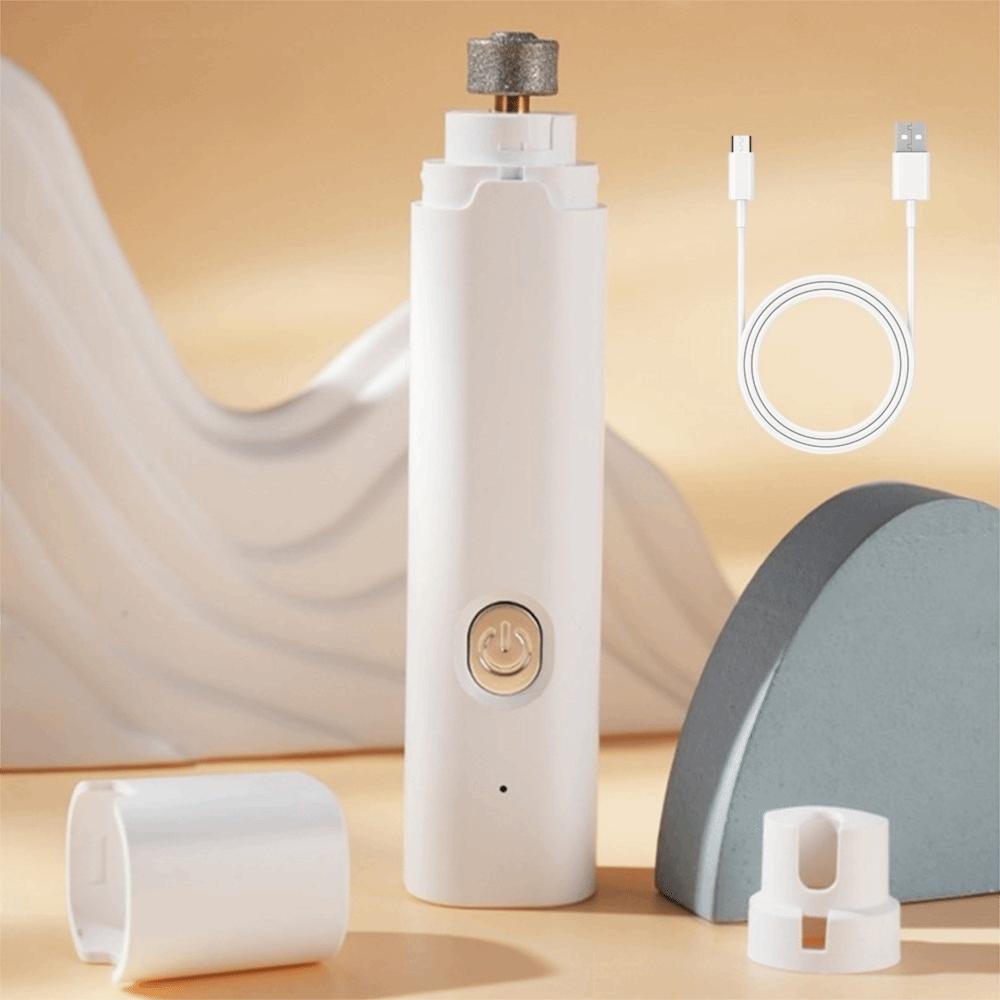 

2 Модели Пет Машинка для Стрижки Ногтей Зарядка через USB Триммер для Ногтей Собак Кошек Портативная Электрическая Машинка для Стрижки Ногтей Питомцев белый