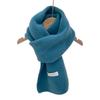 Scarf women's winter new imitation cashmere scarf trendy Korean ins student wool knitted warm couple scarf