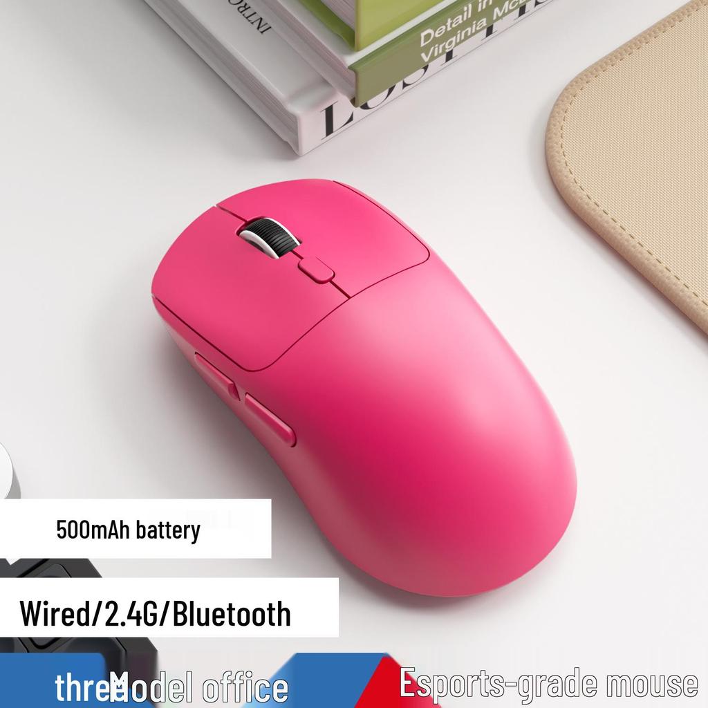 Mouse da Gioco Wireless Bluetooth Silenzioso a Tre Modalità - Multicolore e Leggero