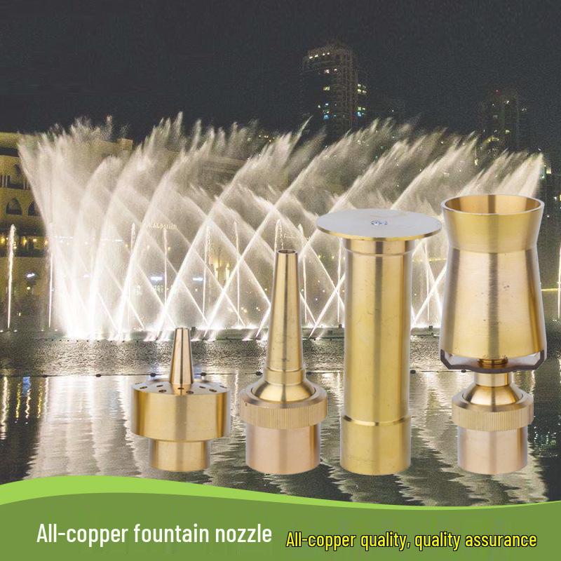 Vollkupfer Feuerwerks-Säulen-Brunnen-Sprenger für Gärten & Fischteiche