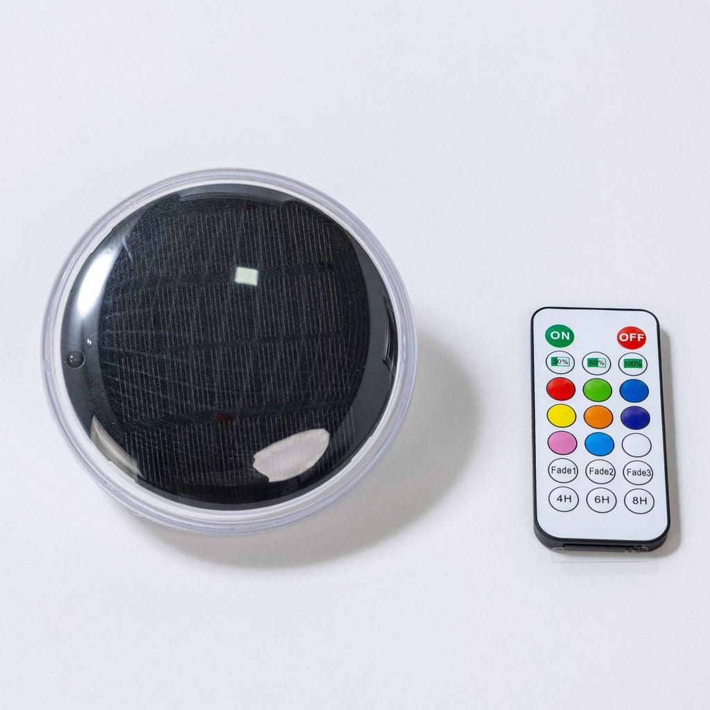 Smart Solar-Powered Floating Light: Colorful Gradient Atmosphere Lamp