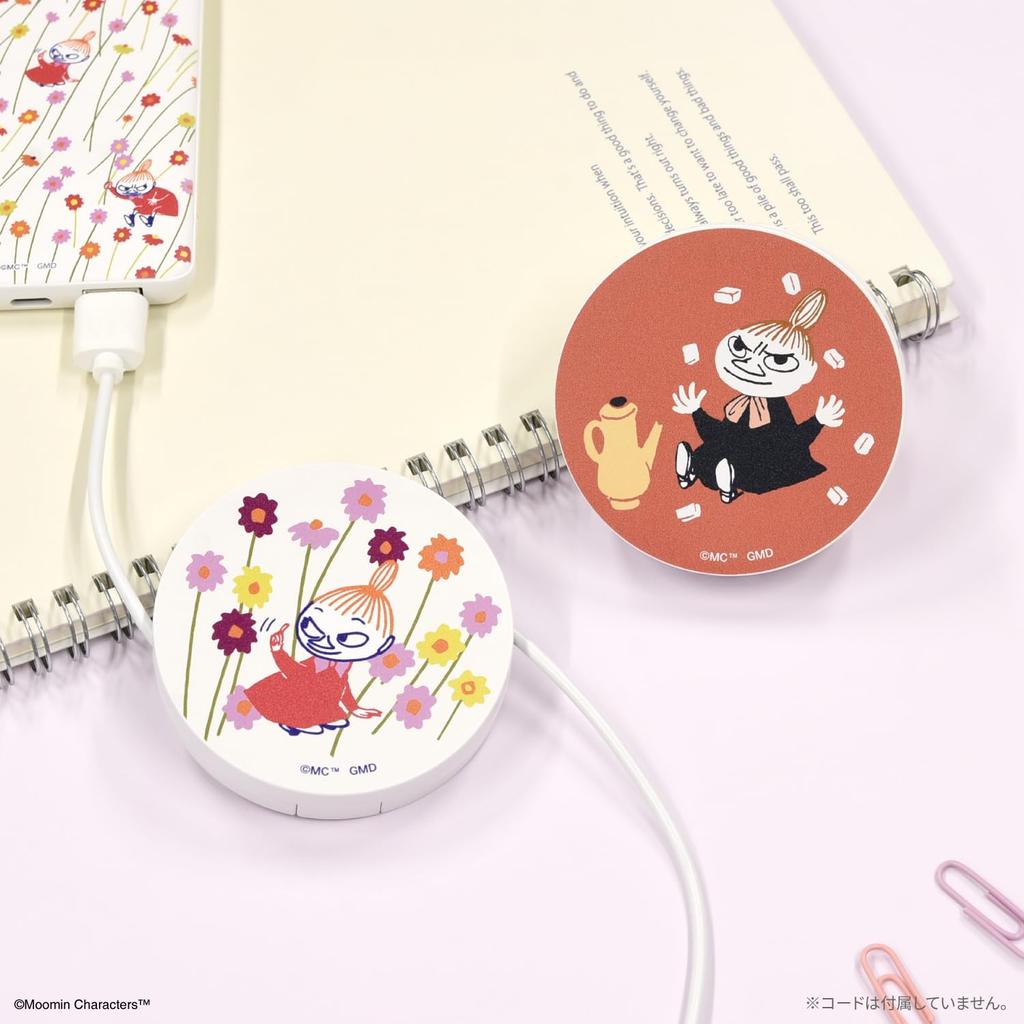 Gourmandies Moomin Little My Fair Cord Reel Case Type A MMN-244A