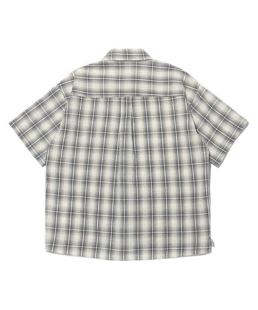 RAYFIKERS Essentials One Pocket Check Short Sleeve Shirt Mq2Yu327_Ivory