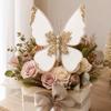 Flocking Christmas Tree Butterfly Ornament DIY Simulated Butterfly Tree Decor  Christmas Tree