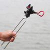 2pcs Fishing Rod Stand Universal Holders Set Multi-Function Ground Spike for Hand and Sea Fishing Rods